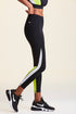 HEROINE TIGHT- BLACK WHITE LIME